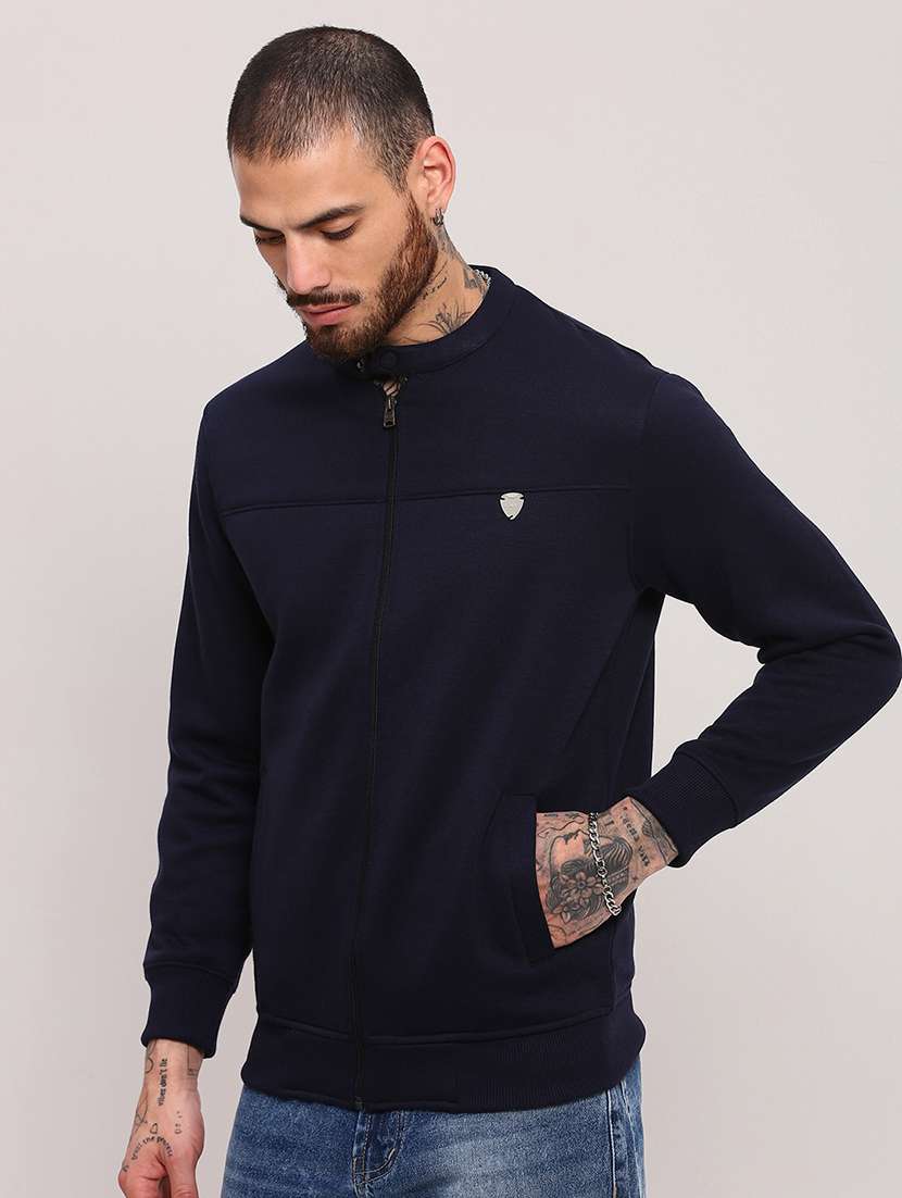 men long sleeves plain sweatshirt - 21682436 -  Standard Image - 1