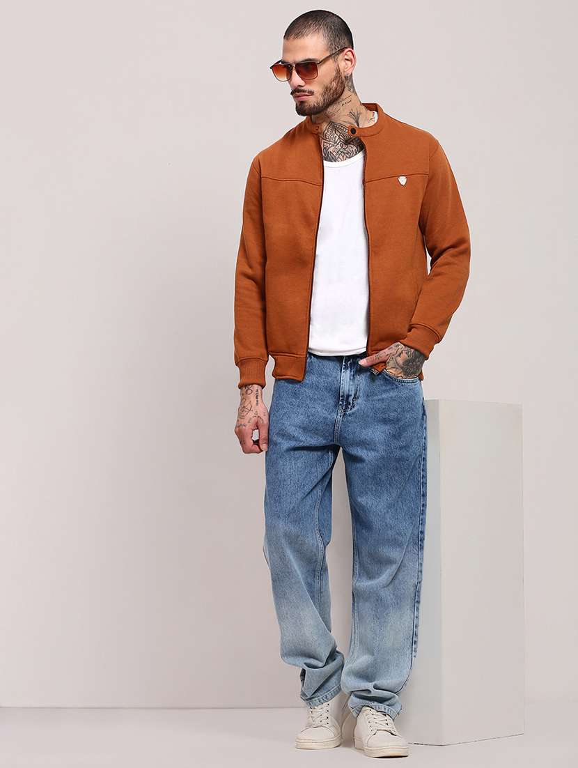 men long sleeves plain sweatshirt - 21682437 -  Standard Image - 4