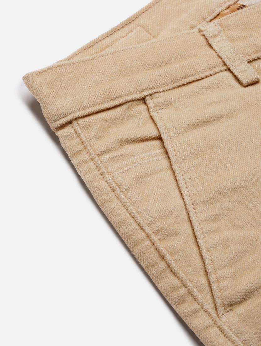 men low rise solid chinos - 21682454 - Standard Image - 6