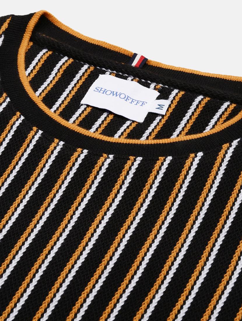 men short sleeves striped t-shirt - 21682482 - Standard Image - 6