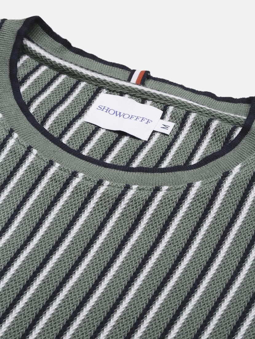 men short sleeves striped t-shirt - 21682483 - Standard Image - 6