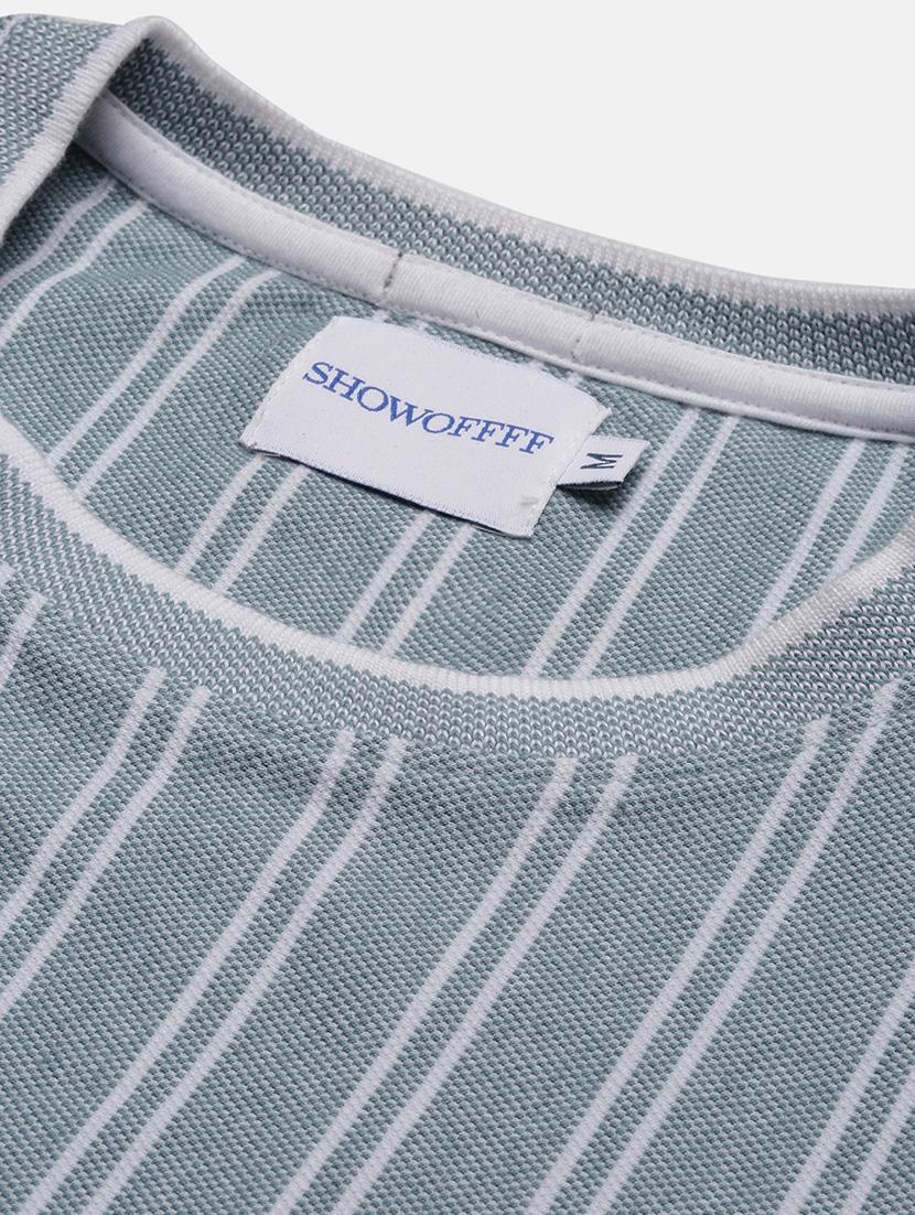 men short sleeves striped t-shirt - 21682492 - Standard Image - 6