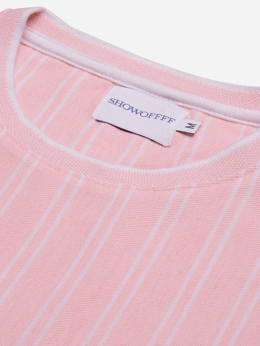 men short sleeves striped t-shirt - 21682494 - Standard Image - 6