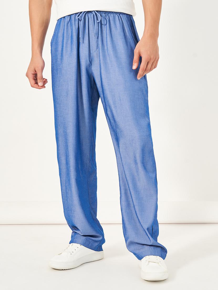 men mid rise solid pyjama - 21682539 - Zoom Image - 0
