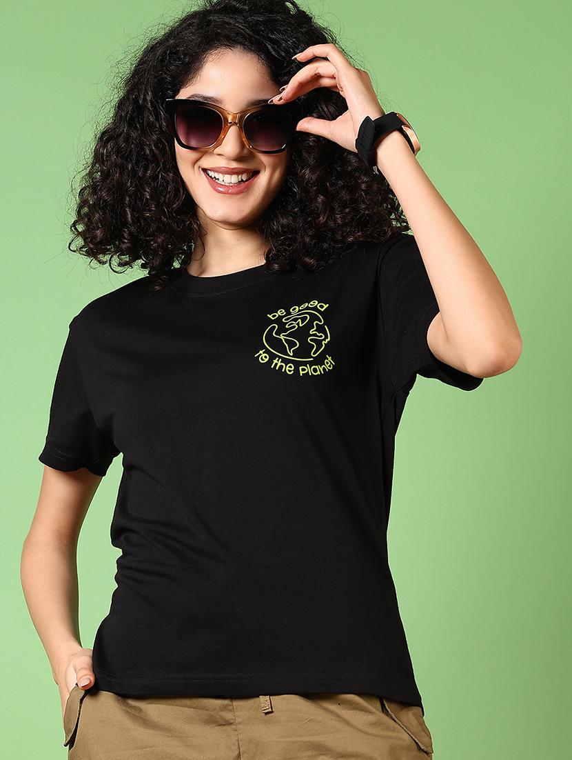 women printed round neck t-shirt - 21682912 -  Standard Image - 1