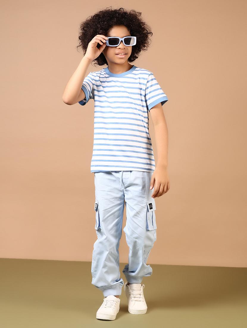 boys striped short sleeves t-shirt - 21682929 - Standard Image - 4