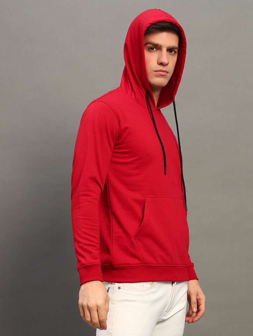 men long sleeves plain sweatshirt
