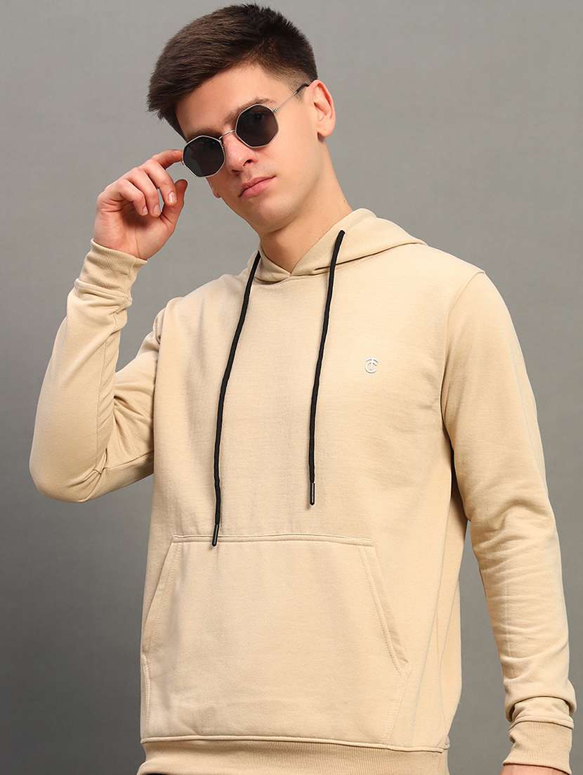 men long sleeves plain sweatshirt - 21683205 -  Standard Image - 1