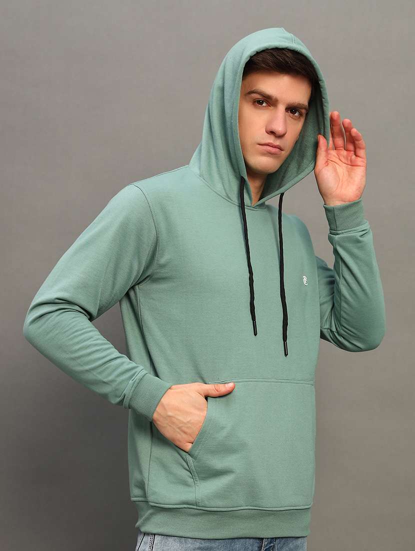 men long sleeves plain sweatshirt - 21683207 -  Standard Image - 1