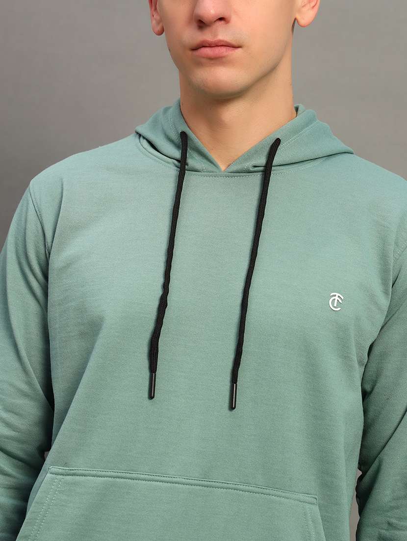 men long sleeves plain sweatshirt - 21683207 -  Standard Image - 4