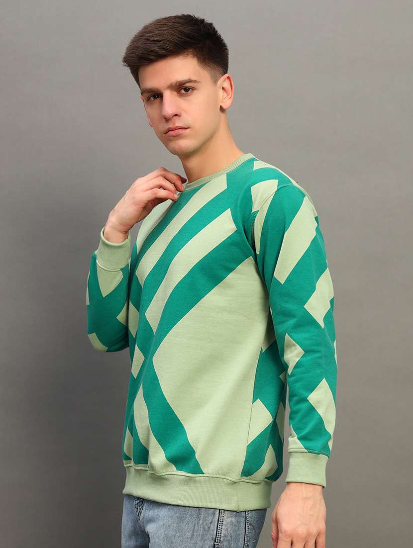 men long sleeves printed sweatshirt - 21683227 - Zoom Image - 0