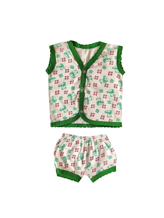 kids printed cotton shorts twin combo - 21683409 -  Standard Image - 1