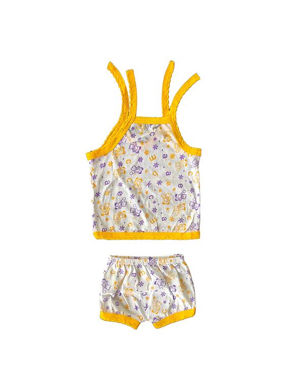 kids printed cotton shorts twin combo - 21683409 - Standard Image - 4