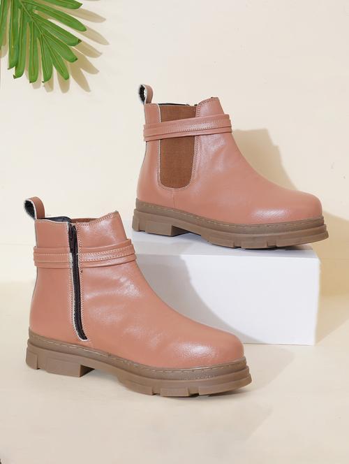 women nude ankle length boot - 21683582 -  Standard Image - 0