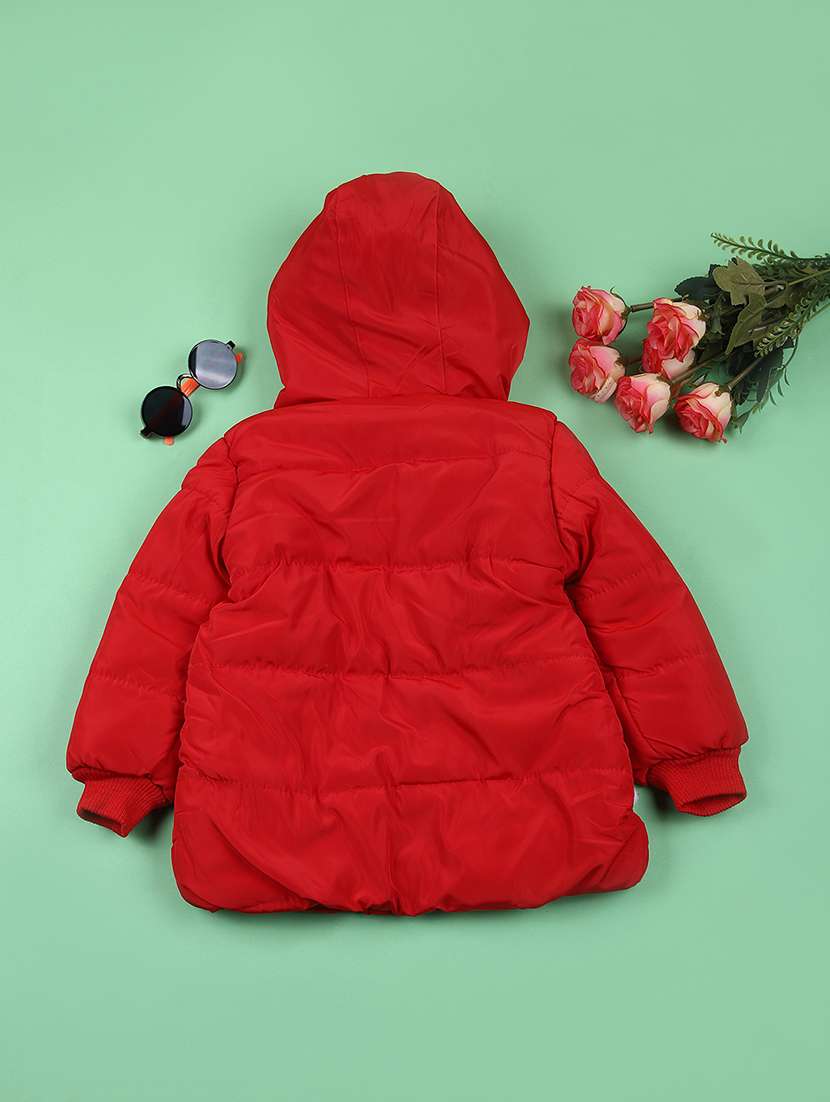 girls quilted long sleeve jacket - 21684088 -  Standard Image - 1