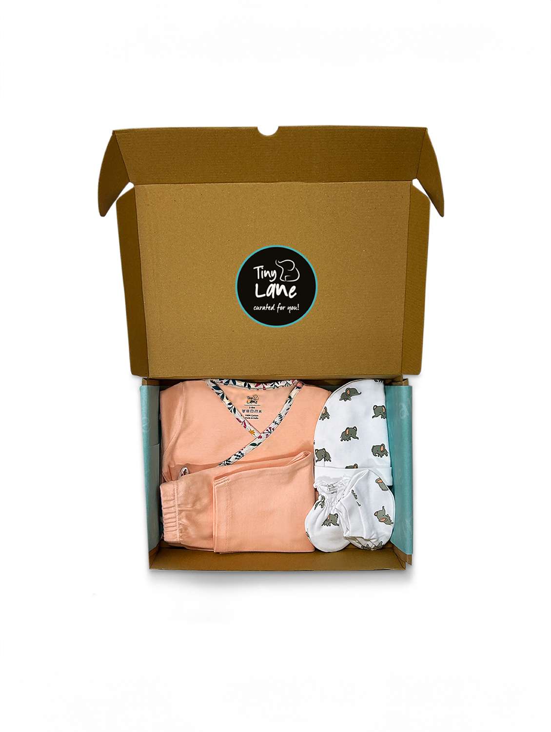newborn baby peach combo set - 21684802 -  Standard Image - 6