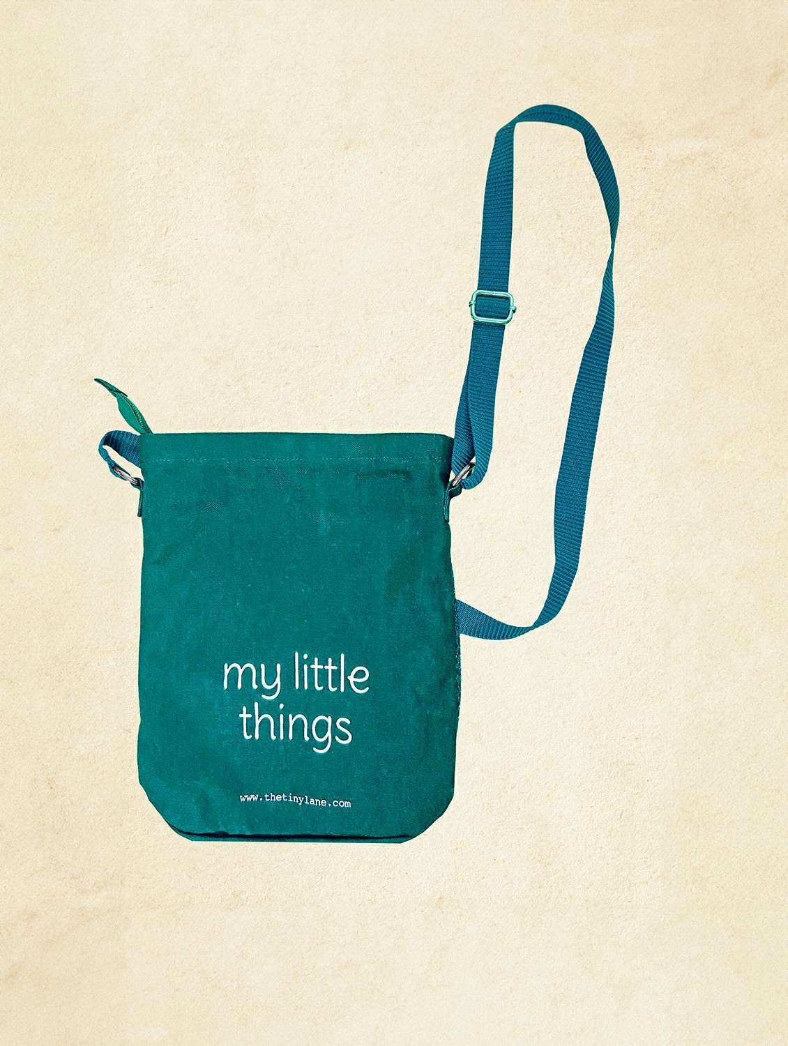 women teal solid sling bag - 21684812 -  Standard Image - 4