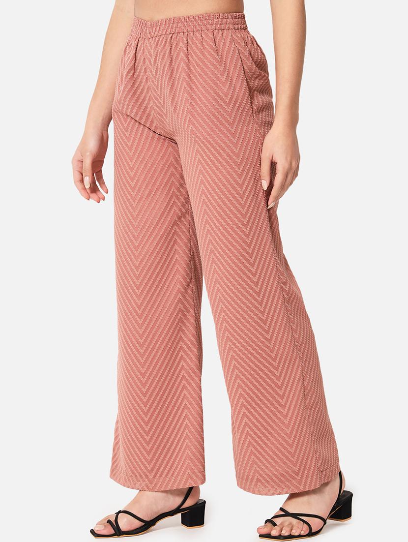 women self designed mid rise straight palazzo - 21684858 -  Standard Image - 1