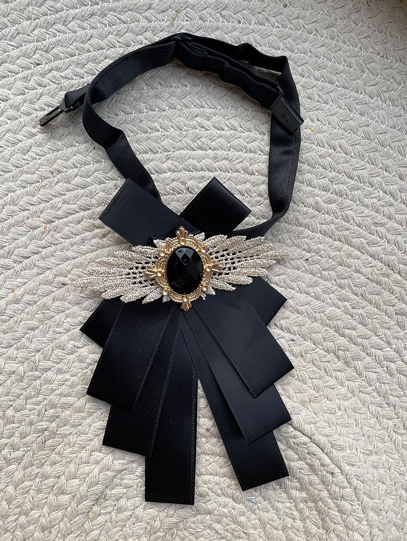 fashion ribbon pre-tied bow tie - 21684900 - Zoom Image - 0