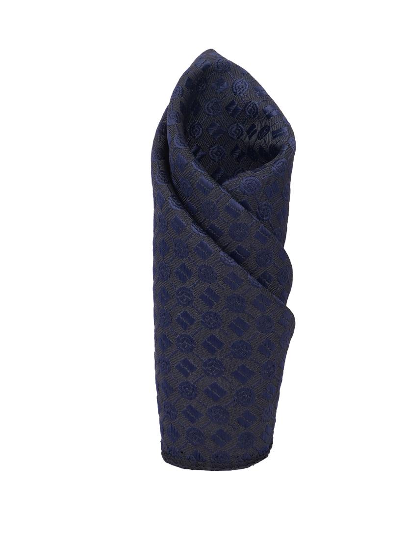 men elegant self-textured tie with pocket - 21684937 - Standard Image - 1