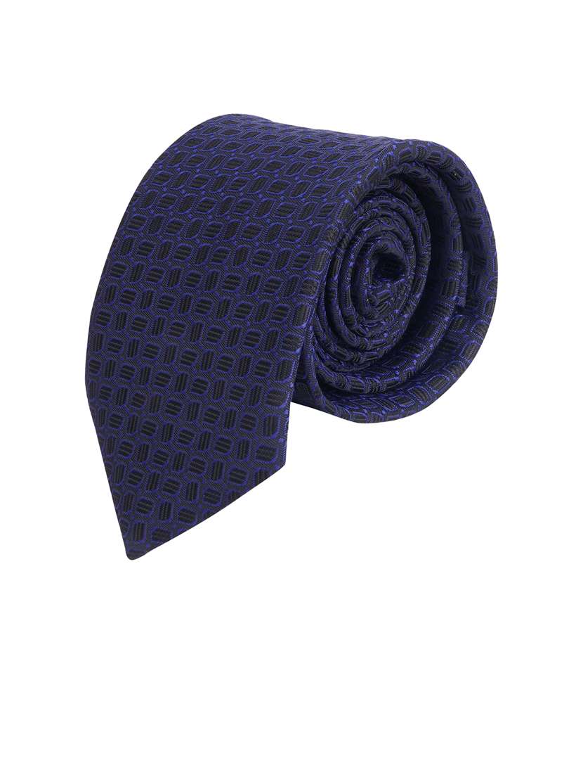 men elegant self-textured tie with pocket - 21684942 - Standard Image - 1