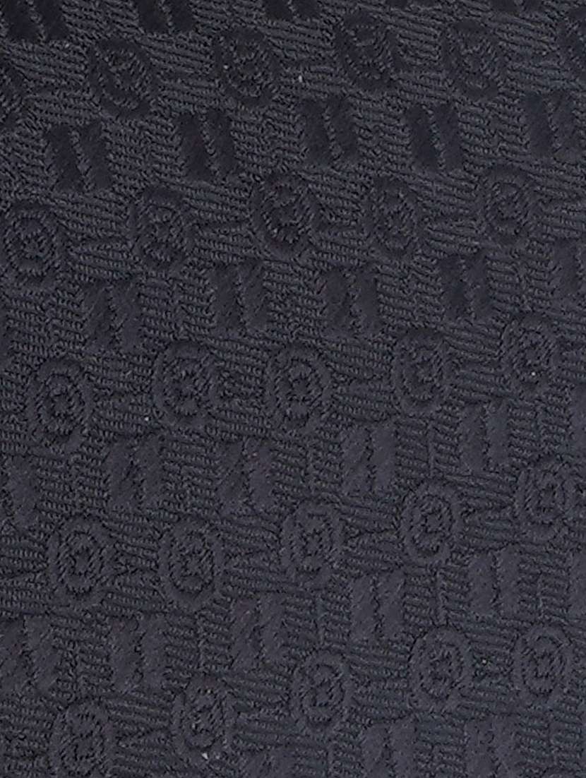 men elegant self-textured tie with pocket  - 21684943 -  Standard Image - 4