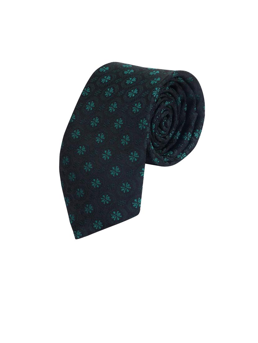 men elegant self-textured tie with pocket - 21684948 - Standard Image - 1