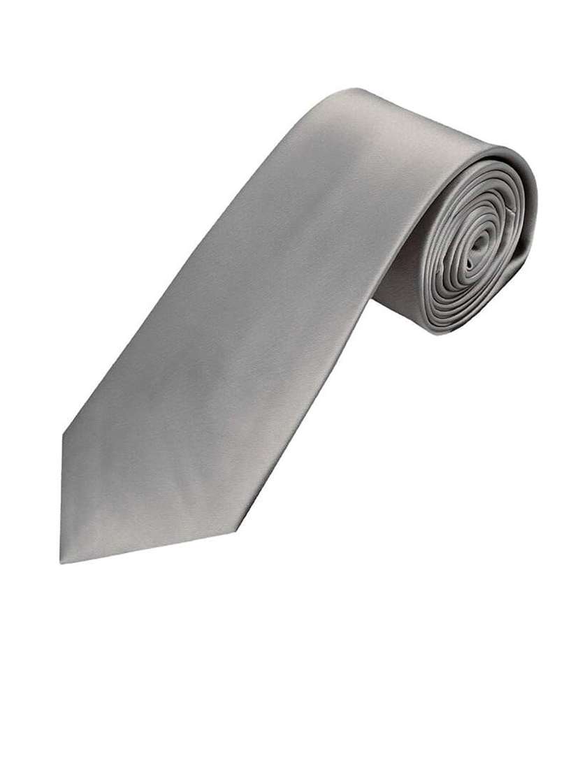 men elegant solid tie - 21685022 - Standard Image - 1
