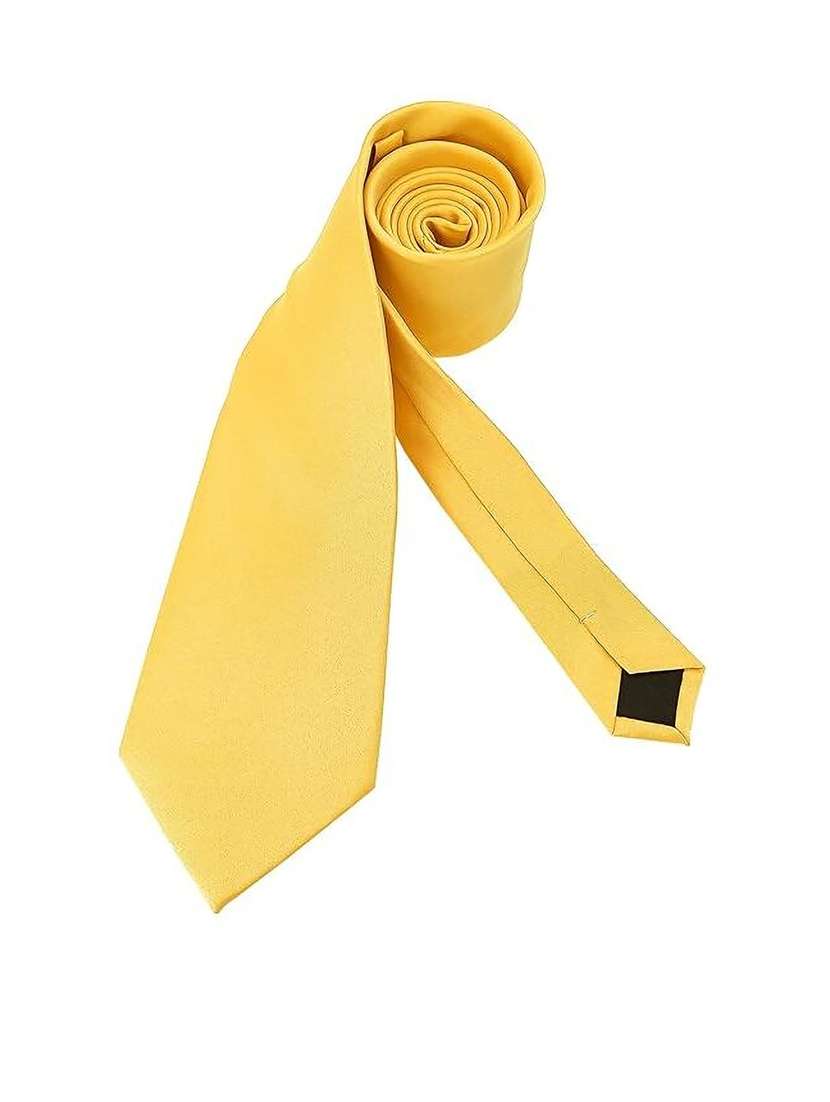 men elegant solid tie - 21685023 - Standard Image - 1
