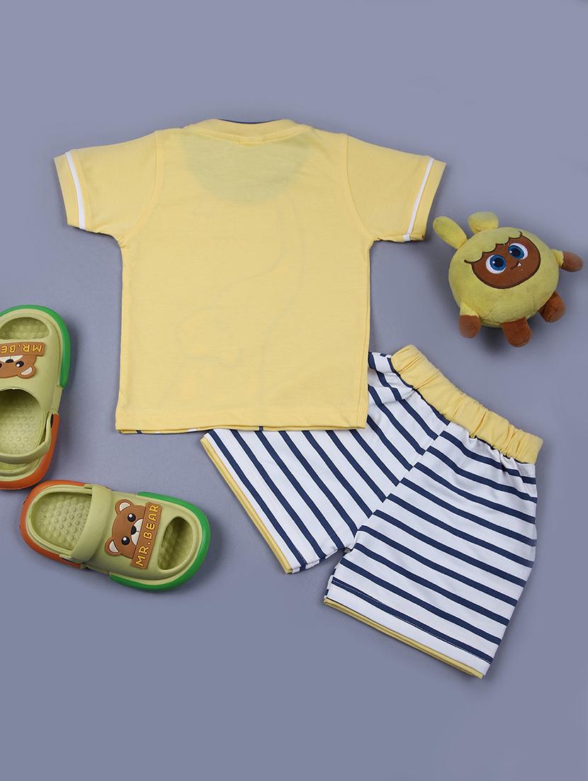 kids printed shorts twin set - 21685156 -  Standard Image - 1