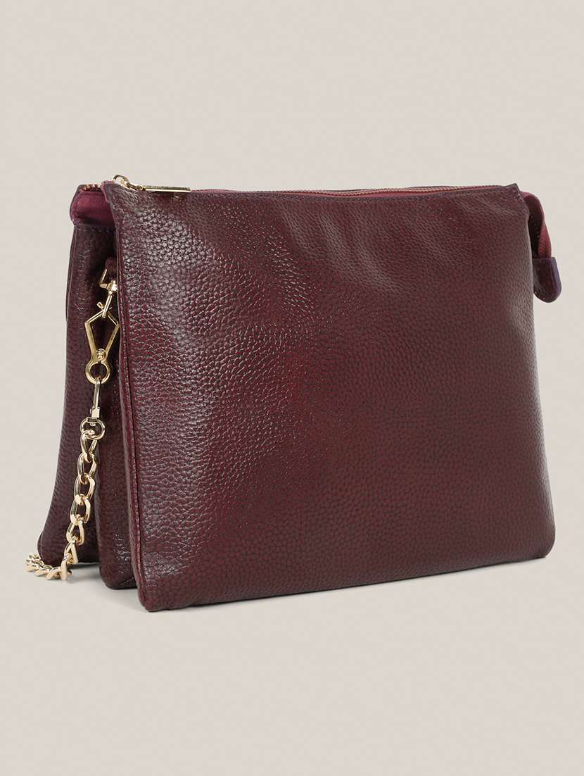 women solid sling bag - 21685464 -  Standard Image - 4