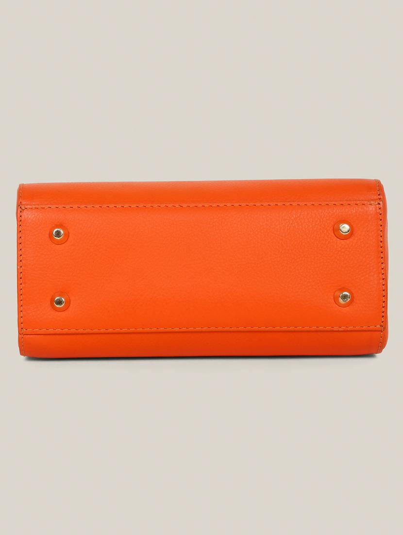 women solid leather handbag - 21685473 - Standard Image - 4