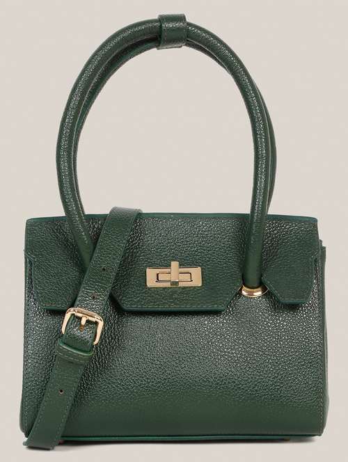 women solid leather handbag - 21685475 - Standard Image - 0