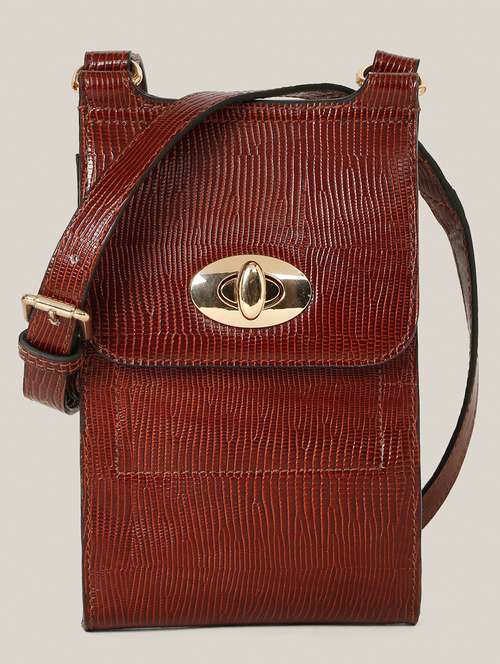 women textured sling bag - 21685484 - Standard Image - 0