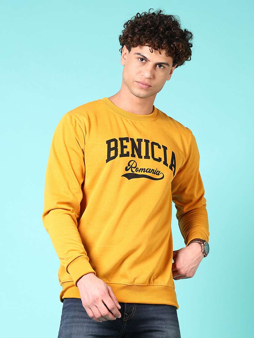 men printed long sleeve sweatshirt - 21685683 -  Standard Image - 1