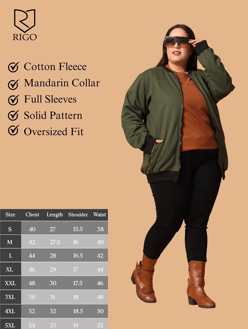 women plus size solid long sleeves jacket - 21686028 - Standard Image - 4