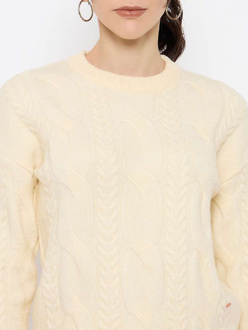 women self designed long sleeves cardigan - 21686078 -  Standard Image - 4