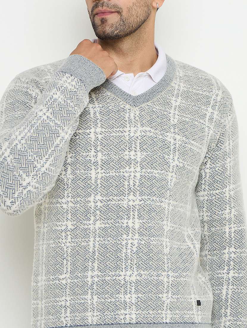 men self designed long sleeves pullover - 21686359 -  Standard Image - 4