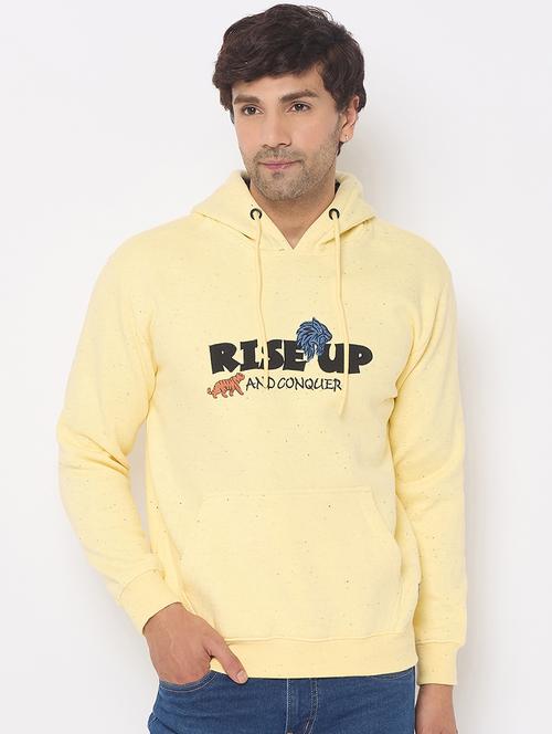 men long sleeves chest print sweatshirt - 21686428 - Standard Image - 0