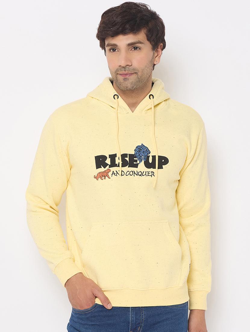 men long sleeves chest print sweatshirt - 21686428 - Zoom Image - 0