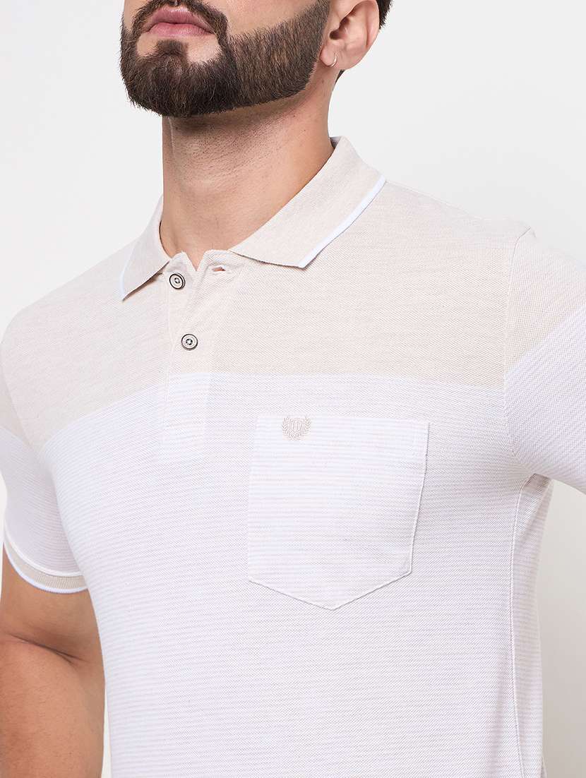 men short sleeves plain polo t-shirt - 21686503 -  Standard Image - 4