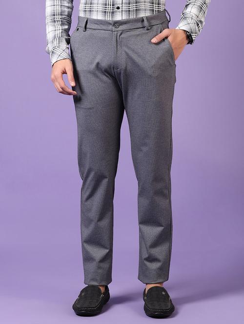 men solid mid rise casual chinos - 21686713 -  Standard Image - 0