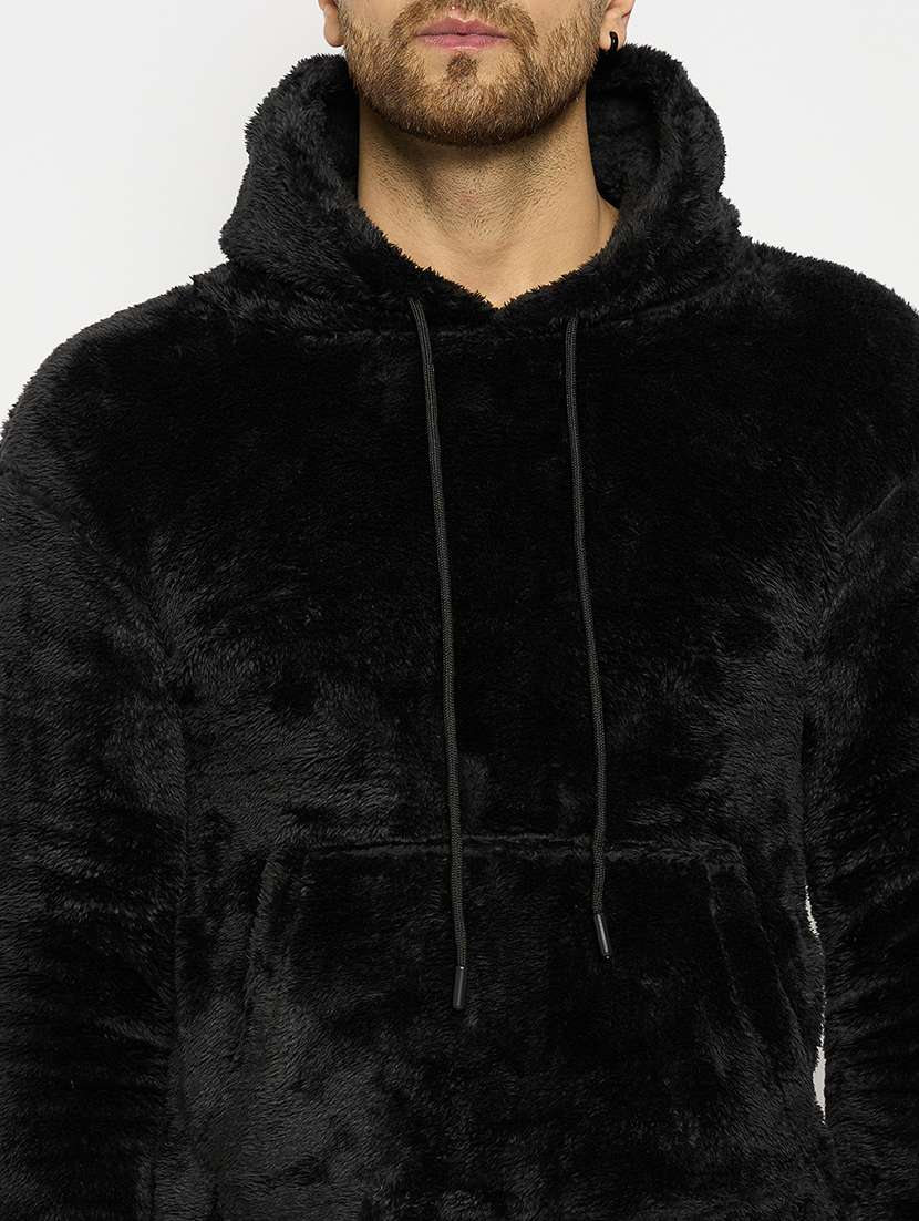 men long sleeves plain sweatshirt - 21686770 - Standard Image - 4
