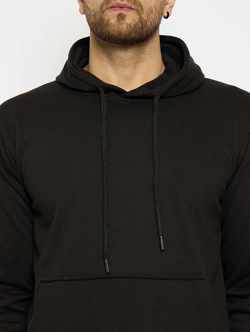 men long sleeves plain sweatshirt - 21686773 - Standard Image - 4