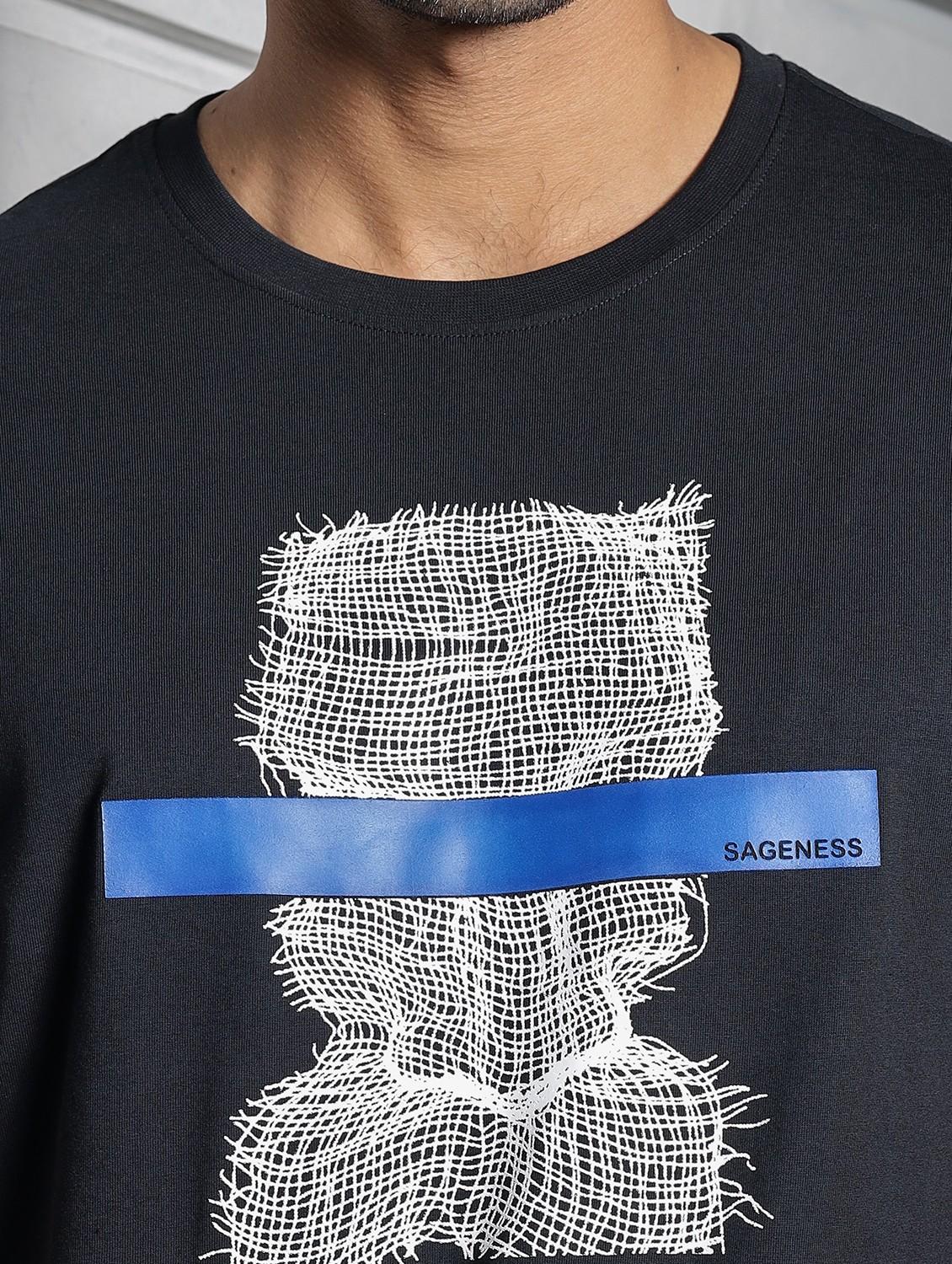 men round neck front print t-shirt - 21687698 - Standard Image - 6