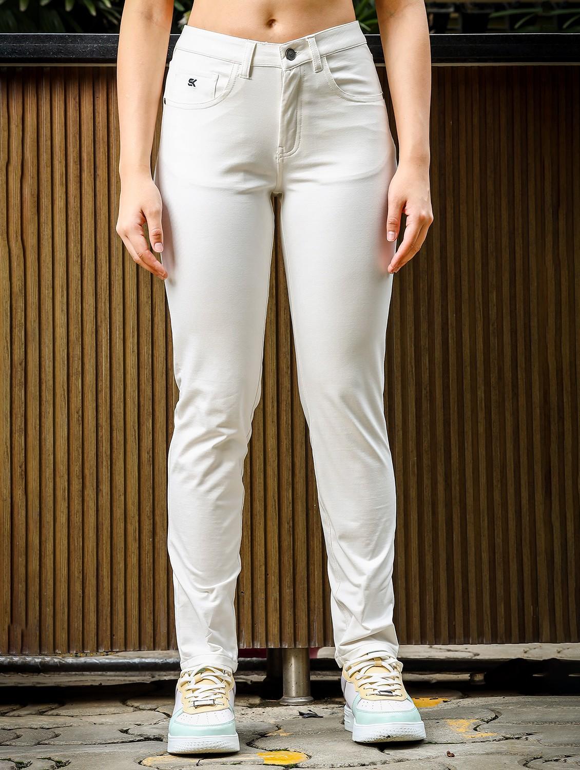 women solid mid rise slim fit jean - 21687862 - Zoom Image - 0