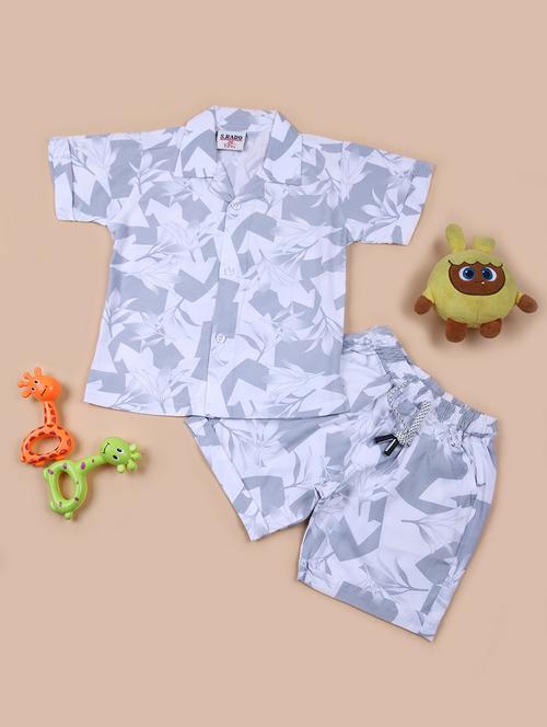 boys printed shirt and shorts set - 21688103 -  Standard Image - 0