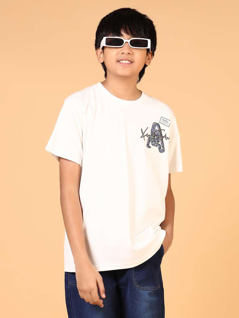 boys printed short sleeves t-shirt - 21688198 -  Standard Image - 1