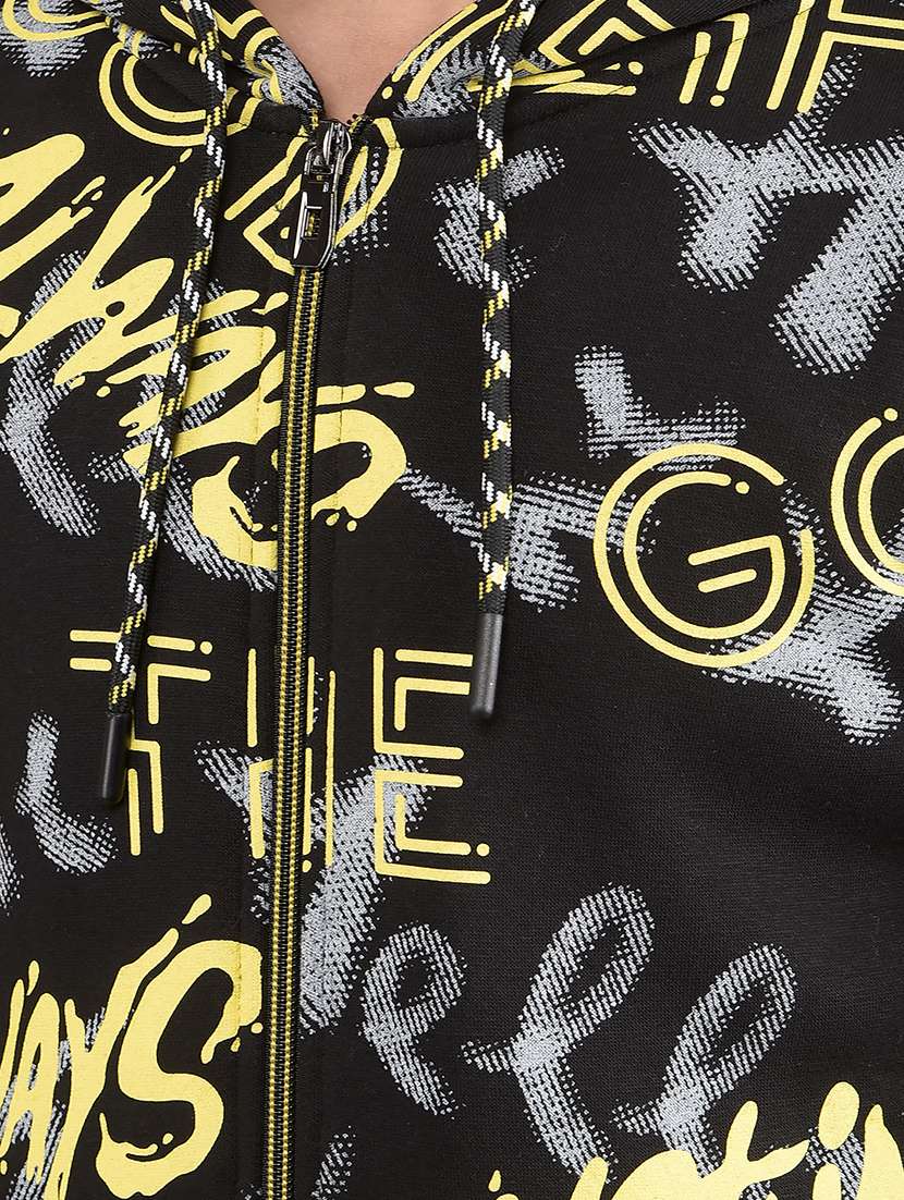 boys black typography print track wear set - 21688312 -  Standard Image - 6