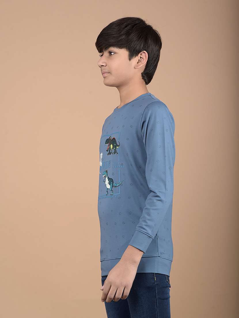 boys long sleeves printed sweatshirt - 21688343 -  Standard Image - 1